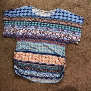 Hides all the right areas shirt.